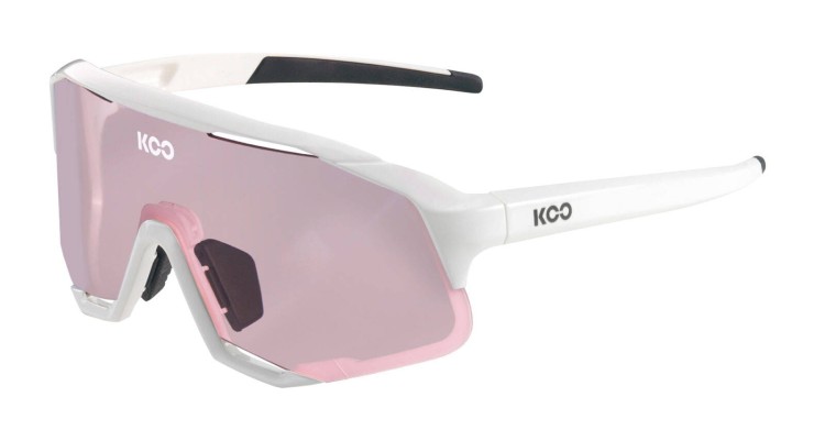 Okulary Koo Demos biało różowe fotochromatyczne-29812
