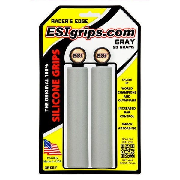 Chwyty Esi Grips - Racer's Edge - szare-7843