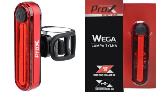 Lampka tył ProX Wega USB-12675