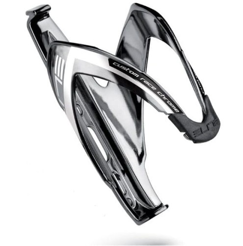 Koszyk bidonu ELITE CUSTOMRACE chromo biały-3564