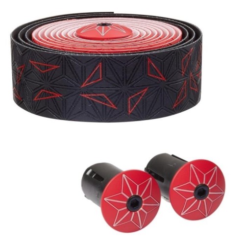 Owijka SUPACAZ super Sticky FADEW czarno cerwona-13484