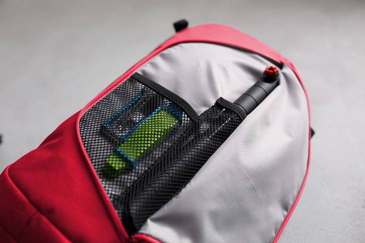 Plecak CUBE pure TEN czerwony 10L-11336