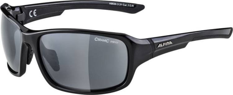Okulary ALPINA Lyron black grey mirror-14133