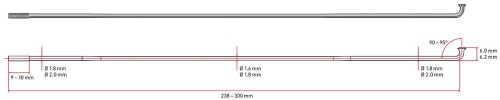 Szprycha Bontrager comp 284mm czarna-15929