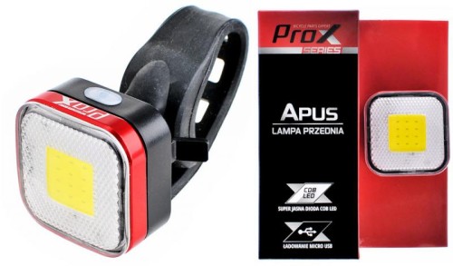 Lampka przód ProX APUS 40Lm USB-17603