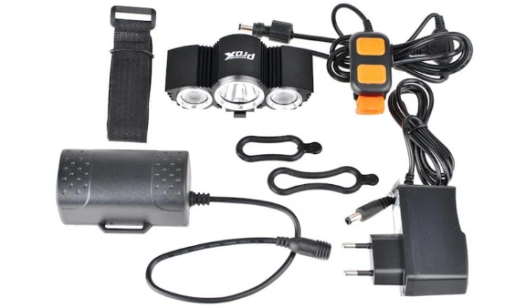 Lampka przód ProX Polaris 3 2000Lm z pilotem-17613