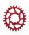 Tarcza GARBARUK SRAM GXP/DUB DM oval 32t boost red-17663