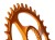 Tarcza GARBARUK SHIMANO DM XTR XT SLX 32T orange-17706