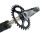 Tarcza GARBARUK SHIMANO DM XTR XT SLX 34T red-17728