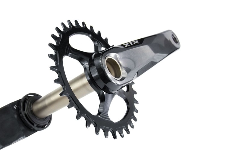 Tarcza GARBARUK SHIMANO DM XTR XT SLX 34T red-17728