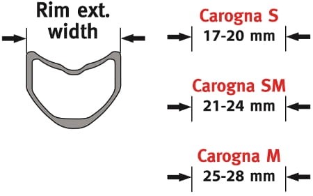 Taśma do szytek EFETTO Mariposa Carogna S 16,5mm-10351