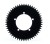 Tarcza GARBARUK 110BCD 5śr round 56T black-18323