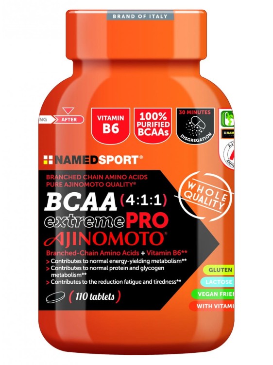 NAMEDSPORT BCAA Extreme Pro 4:1:1 110szt-19321