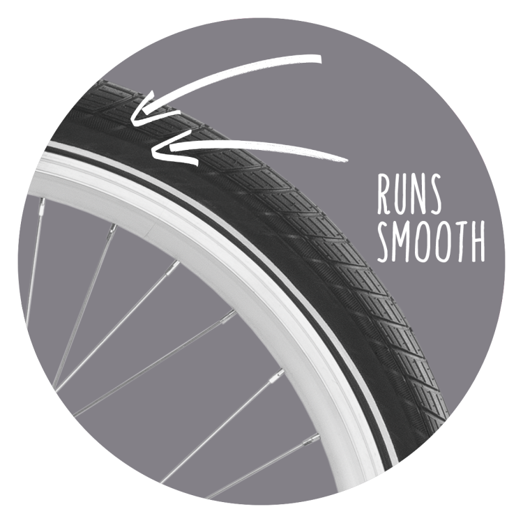 Rower PUKY Skyride 24-7 Alu light white 4864-20047