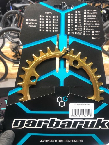 Tarcza GARBARUK shimano quarq inne 104BCD oval 32t-20322