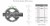 Tarcza GARBARUK shimano M8000 M7000 oval 32t-20336