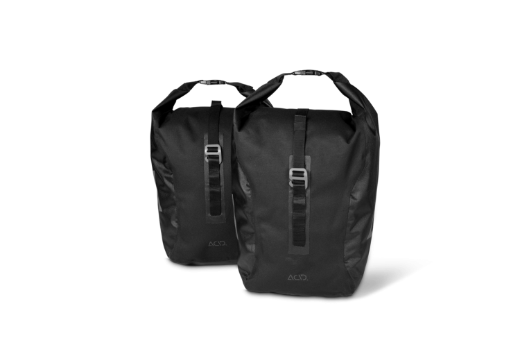 Torby ACID sakwy 20L/2 traveler czarna 2szt-20357