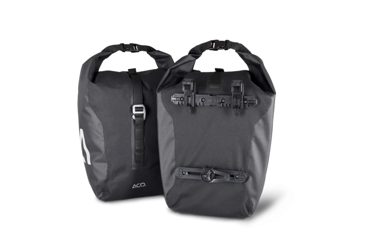 Torby ACID sakwy 20L/2 traveler flame black 2szt-20361