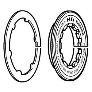 Nakrętka kasety SHIMANO CS5600 11Z-465