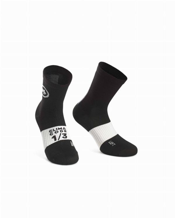 Skarpetki ASSOS summer socks black series-20515