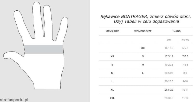 Rękawiczki BONTRAGER Evoke teal-20611