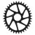 Tarcza GARBARUK Shimano DM M7100/8100 oval 30T-21210