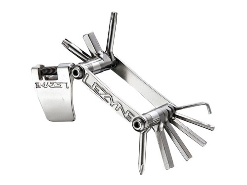 Zestaw kluczy LEZYNE SV-10 10 kluczy srebrny-21907