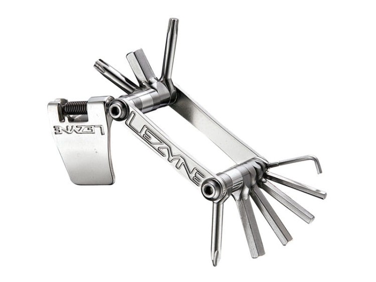 Zestaw kluczy LEZYNE SV-10 10 kluczy srebrny-21907