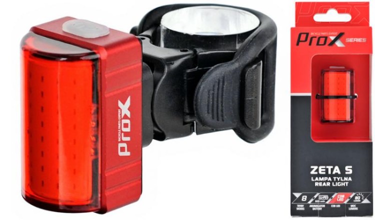 Lampka tył ProX Zeta S 80Lm 500mAh USB-22586