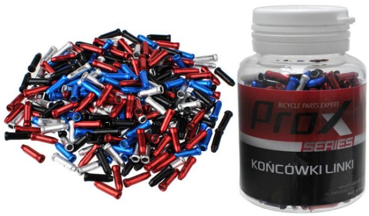 Końcówka linki przerzutki PROX 1szt kolor-22581