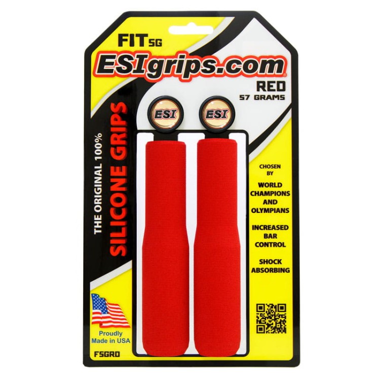 Chwyty Esi Grips FIT SG Czerwone-22897