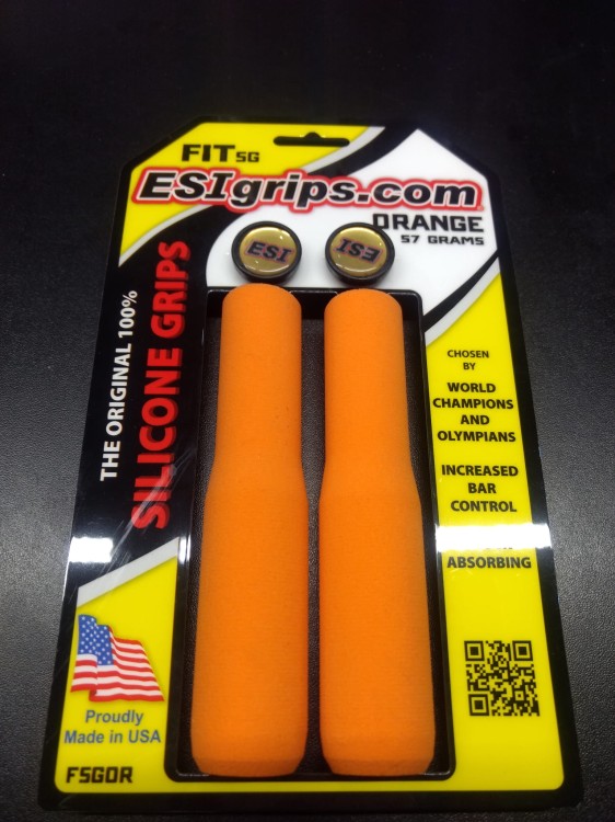 Chwyty Esi Grips FIT SG Pomarańczowe-22907