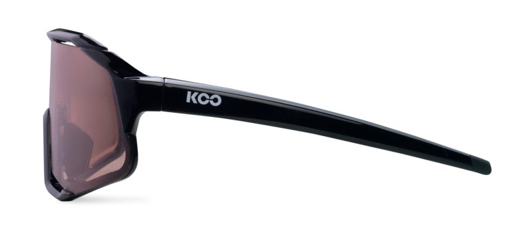 Okulary Koo Demos Black Rose Pink Lenses-22829
