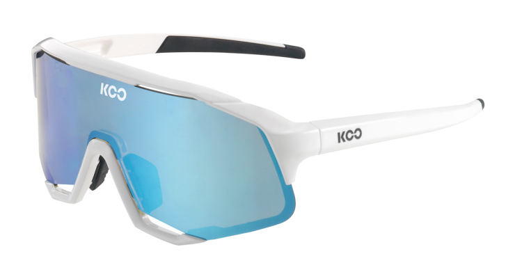 Okulary Koo Demos White Turquoise Lenses-22834