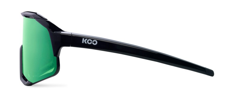 Okulary Koo Demos Black Green Mirror Lenses-22838