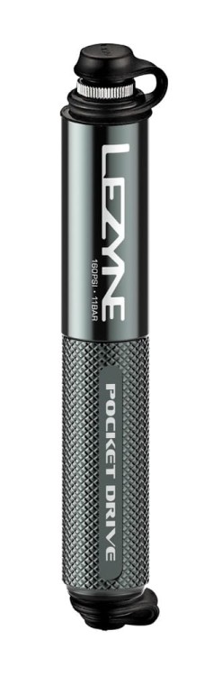 Pompka LEZYNE Pocket drive HP ABS flex 140mm szara-23261