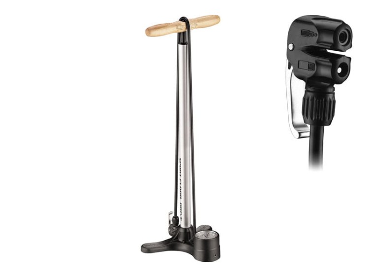 Pompka LEZYNE Sport Floor Drive 2.5 DV srebrna -23364