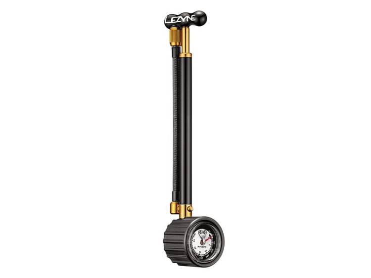 Pompka LEZYNE Shock Drive 400psi manometr czarna -23416