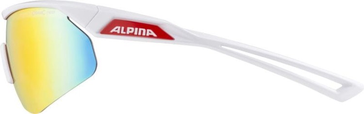Okulary ALPINA Nylos shield kolor white red-23478
