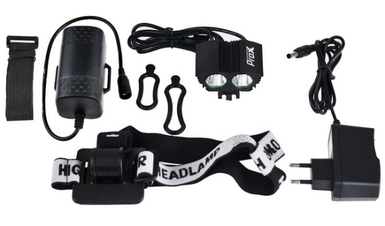 Lampka przód ProX Dual I power 2xcree czarna-23488