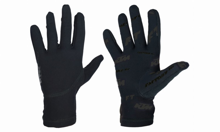 Rękawiczki KTM Factoty Team II gloves długie black-23480