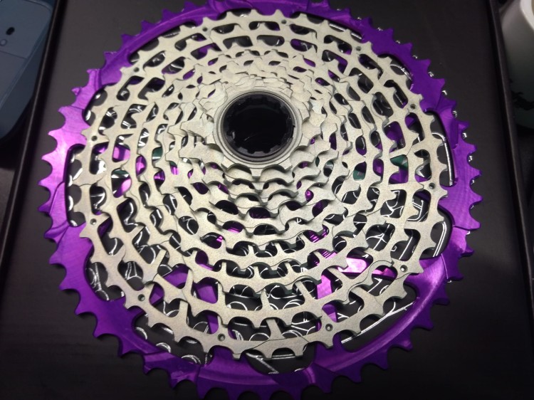 Kaseta SRAM GARBARUK 11rz. 10-50 XD fiolet-24015