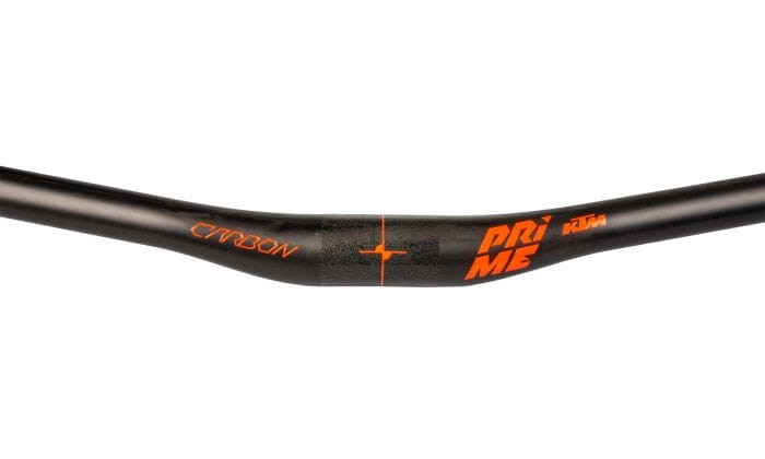 Kierownica KTM prime rizer bow carbon pomarańcz-24134