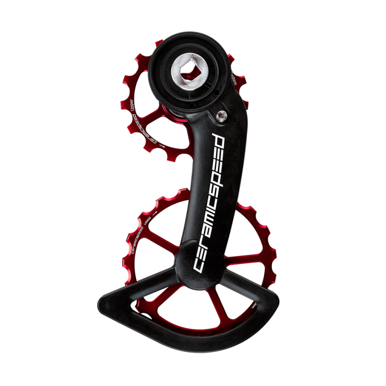 Wózek CeramicSpeed SRAM eTap Axs czerwony-25088
