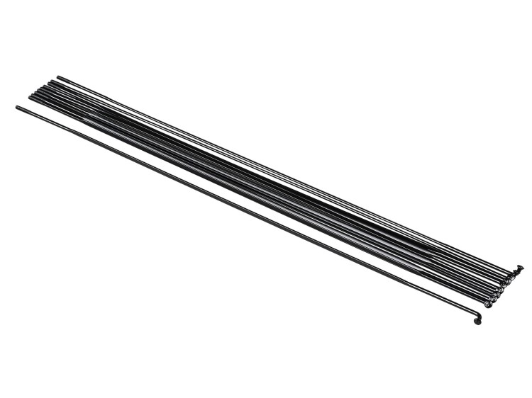 Szprycha Bontrager płaska typ J 295mm czarna-25835