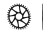 Tarcza GARBARUK Cannondale Hollowgram Oval 30T AI--26455