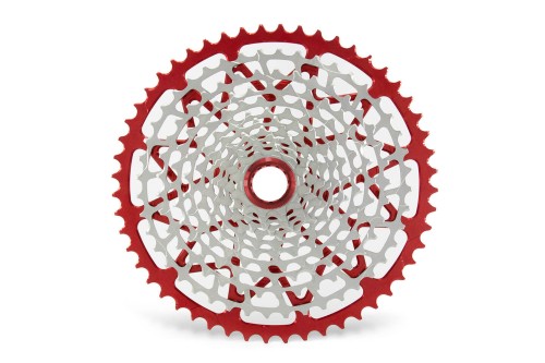 Kaseta Shimano GARBARUK 12rz MicroSpline 10-52 Red-26506