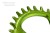 Tarcza GARBARUK shimano M8000 M7000 oval 34t ziel-26767