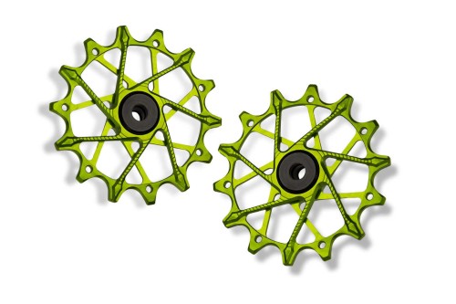 Kółka przerzutki Shimano 12rz GARBARUK 14-14T ziel-26782