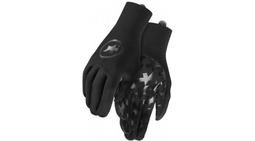 Rękawice ASSOS GT przeciwdeszczowe długie czarne-26952